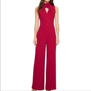 Trina Turk Contessa Sleeveless Straight-Leg Jumpsuit size 4
